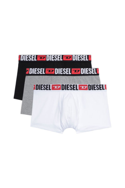 DIESEL BOXERS 3ΤΜΧ 00ST3V-0DDAI-E5896 ΛΕΥΚΟ-ΓΚΡΙ-ΜΑΥΡΟ UMBX-DAMIENTHREEPACK