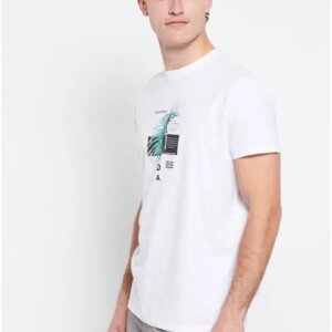 FUNKY BUDDHA T-SHIRT WHITE FBM007-059-04