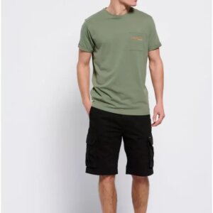 FUNKY BUDDHA T-SHIRT ΤΣΕΠΑΚΙ KHAKI FBM007-011-04