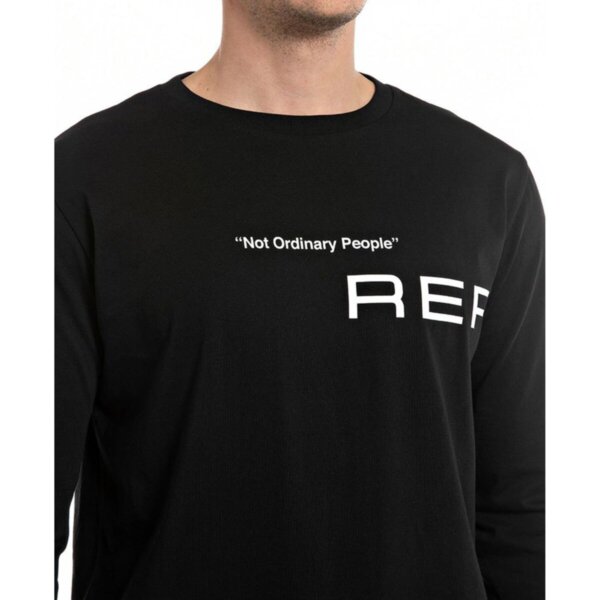 REPLAY T-SHIRT ΜΑΚΡΥΜΑΝΙΚΟ ΜΑΥΡΟ M6648.000.2660.098 NOT ORDINARY