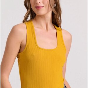 FUNKY BUDDHA TANK TOP ΓΥΝΑΙΚΕΙΟ ΒΙΣΚΟΖΗ ΩΧΡΑ FBL009-101-17 REGULAR FIT