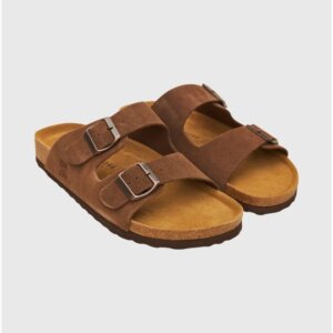 FUNKY BUDDHA ΣΑΝΔΑΛΙ ΑΝΔΡΙΚΟ SUEDE FBM009-050-08 BROWN