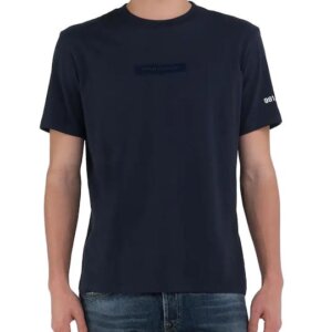 REPLAY T-SHIRT ΑΝΔΡΙΚΟ ΒΑΜΒΑΚΕΡΟ ΜΠΛΕ M6927.000.23608P.067 REGULAR FIT