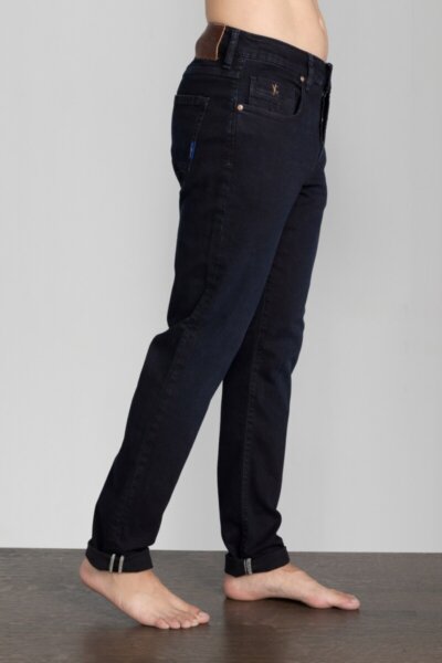 BLUE CRAFT JEAN ΑΝΔΡΙΚΟ DARK BLUE ΒΑΜΒΑΚΕΡΟ ELTON BB 224 REGULAR FIT