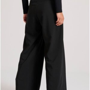 FUNKY BUDDHA ΠΑΝΤΕΛΟΝΑ ΜΕ ΜΟΝΗ ΠΙΕΤΑ ΜΑΥΡΗ FBL010-131-02 WIDE LEG