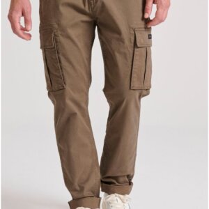 FUNKY BUDDHA ΠΑΝΤΕΛΟΝΙ CARGO ΑΝΔΡΙΚΟ ΒΑΜΒΑΚΕΡΟ LT COFFEE FBM010-002-02 REGULAR FIT