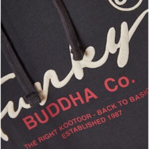 FUNKY BUDDHA ΦΟΥΤΕΡ ΜΕ ΚΟΥΚΟΥΛΑ ΑΝΔΡΙΚΟ ΑΝΘΡΑΚΙ FBM010-013-06 REGULAR FIT