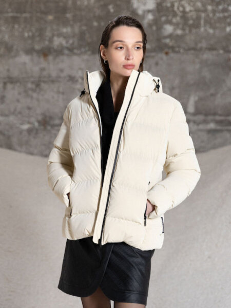 SPLENDID JACKET ΓΥΝΑΙΚΕΙΟ ΚΟΝΤΟ LT BEIGE 52-101-002 REGULAR FIT