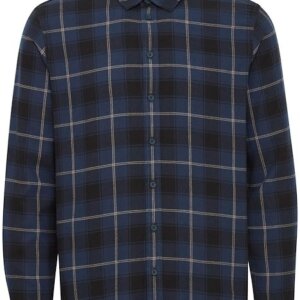 BLEND ΠΟΥΚΑΜΙΣΟ ΚΑΡΩ FLANNEL ΑΝΔΡΙΚΟ ΜΠΛΕ 20717536 REGULAR FIT