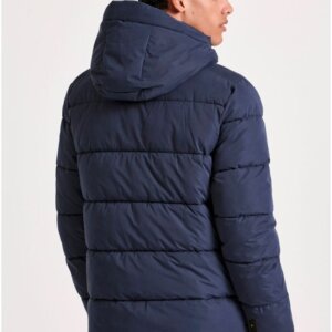 FUNKY BUDDHA JACKET PUFFER ΑΝΔΡΙΚΟ ΜΠΛΕ FBM010-034-01 REGULAR FIT