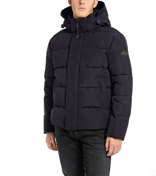 REPLAY JACKET PUFFER ΑΝΔΡΙΚΟ ΜΠΛΕ-NAVY M8403.000.84728.970 REGULAR FIT