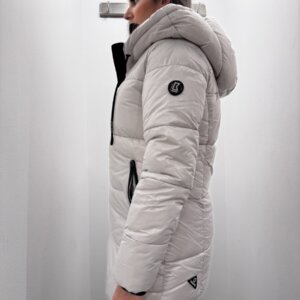 KHUJO JACKET ΓΥΝΑΙΚΕΙΟ MIDI ΛΕΥΚΟ GRANA 1176JK243 117-FLA-WHI REGULAR FIT