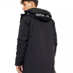 BISTON JACKET ΑΝΤΡΙΚΟ MIDI ΜΑΥΡΟ 50-201-107 REGULAR FIT