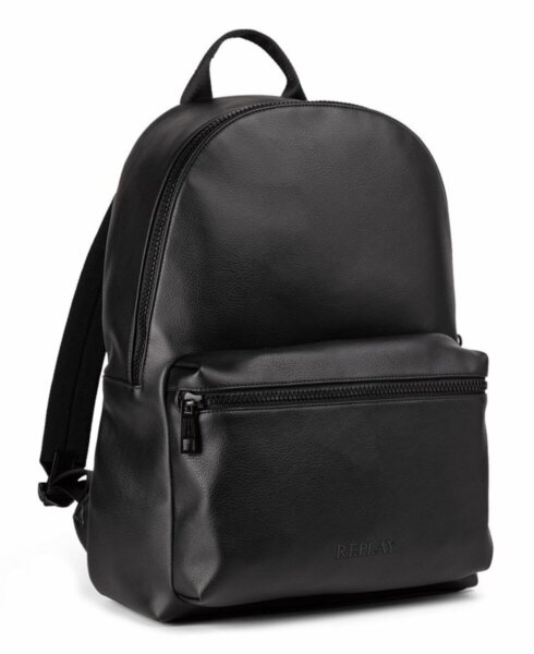 REPLAY BACKPACK ΔΕΡΜΑΤΙΝΟ ΜΑΥΡΟ FM3708.000.A0502C.0098