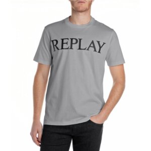 REPLAY T-SHIRT ΑΝΔΡΙΚΟ ΓΚΡΙ M3099.000.2660.093 REGULAR FIT